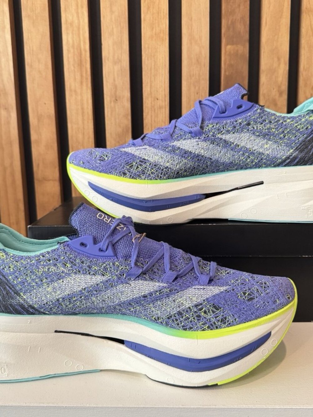 SIZE 10.5 MENS - adidas Adizero Prime X 2.0 Strung Marathon Running Shoes IF1209
